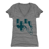 Myles Jack Women's V-Neck T-Shirt | 500 LEVEL